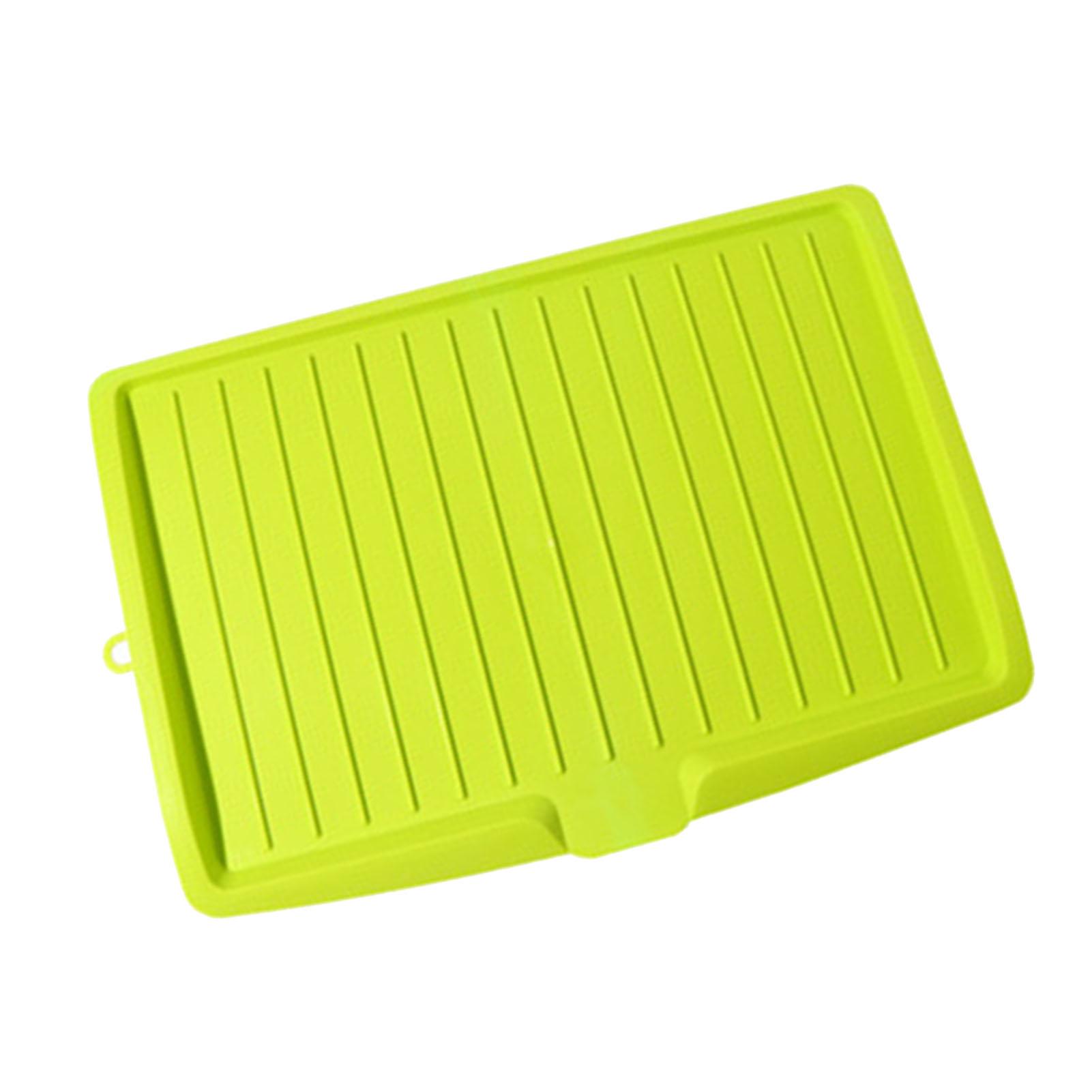 Plastic Dish Drainer Board Multipurpose Rectangular Design Space Saving Kitchen Draining Board Tray for Cutlery Fruits and Vegetables
Plastic Dish Drainer Board Multipurpose Rectangular Design Space Saving Kitchen Draining Board Tray for Cutlery Fruits and Vegetables