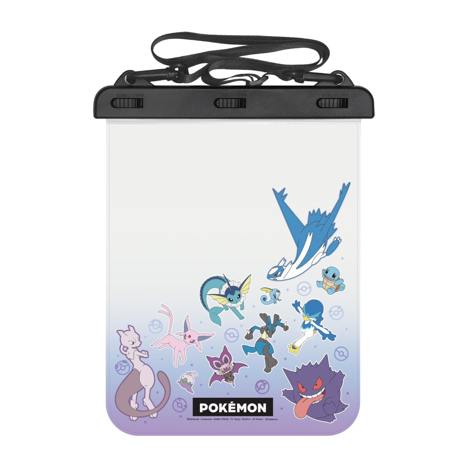 Gourmandies Pokemon Tablet Compatible Waterproof Pouch, Blue & Purple (POKE-969BP)
Gourmandies Pokemon Tablet Compatible Waterproof Pouch, Blue & Purple (POKE-969BP)