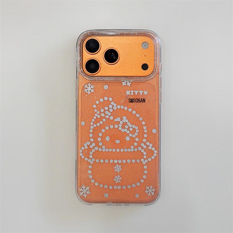 Cartoon Glitter Christmas KT Cat Anti-Fall Phone Case for iPhone 15/16/17/13/14 Pro Max iPhone 14 Pro
Cartoon Glitter Christmas KT Cat Anti-Fall Phone Case for iPhone 15/16/17/13/14 Pro Max iPhone 14 Pro