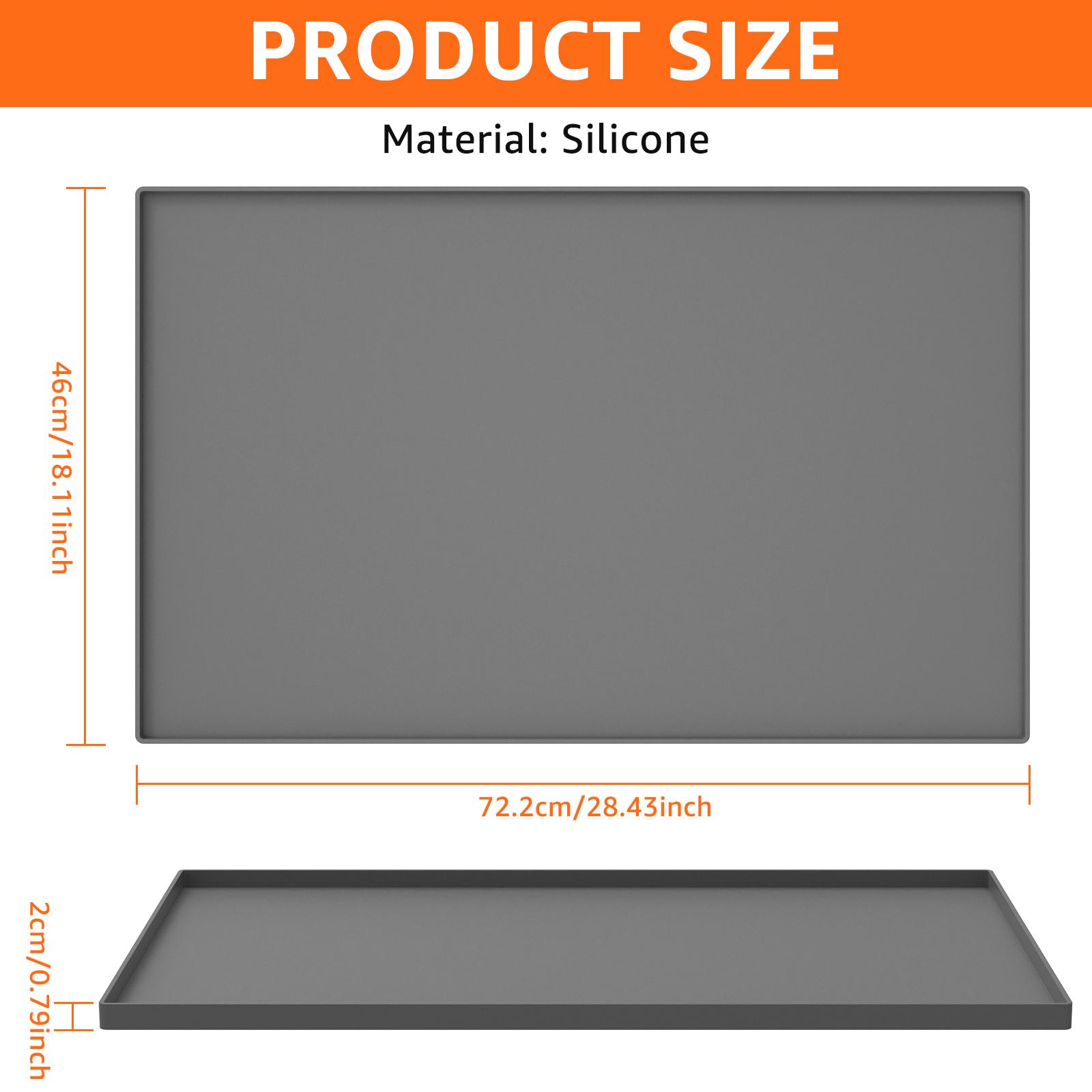 Silicone Griddle Cover Mat Non Stick Waterproof Heightened Edge Thickened Foldable Silicone Protect Mat from Debris and Rust
Silicone Griddle Cover Mat Non Stick Waterproof Heightened Edge Thickened Foldable Silicone Protect Mat from Debris and Rust