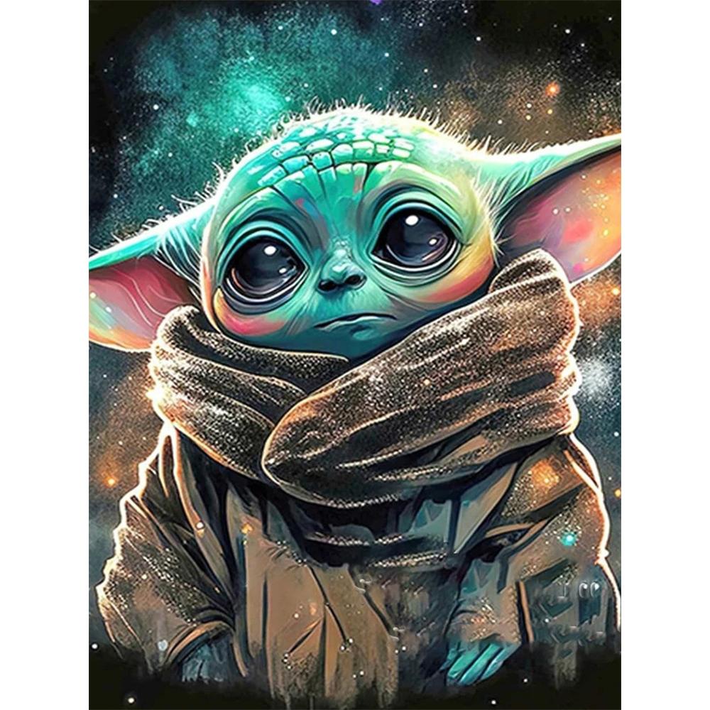 Disney Diamond Painting Baby Yoda Starry Sky Art Painting Rhinestone 5D Mosaic DIY Cross Stitch Gift Home Decoration Round 20x30cm
Disney Diamond Painting Baby Yoda Starry Sky Art Painting Rhinestone 5D Mosaic DIY Cross Stitch Gift Home Decoration Round 20x30cm