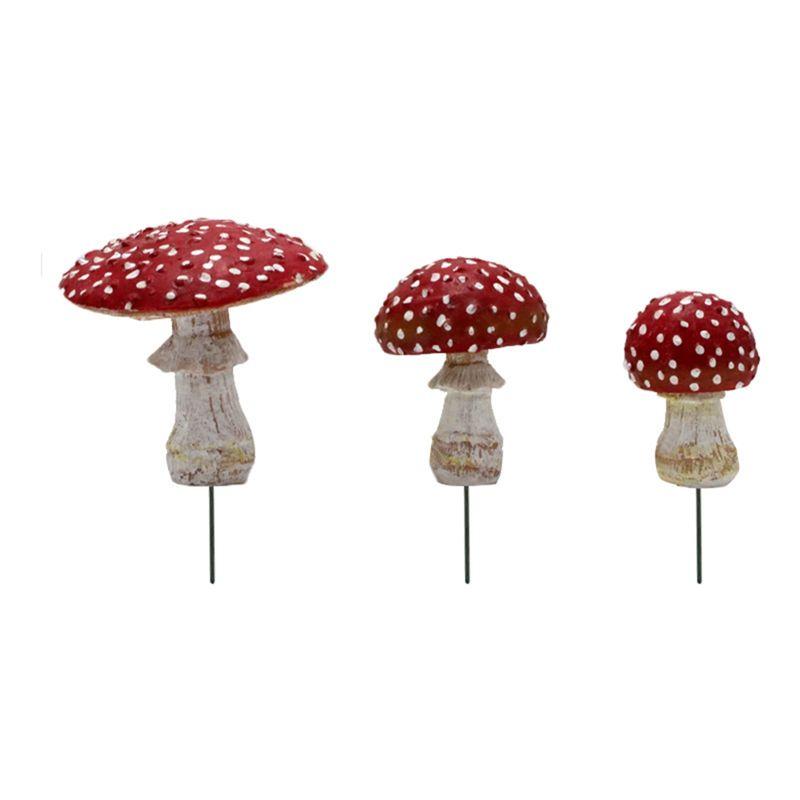 M-Modern-3Pcs/Set Mini Mushroom Glow In The Dark Resin Crafts Fairy Garden Miniatures Garden Ornament Terrarium Figurines Decor
M-Modern-3Pcs/Set Mini Mushroom Glow In The Dark Resin Crafts Fairy Garden Miniatures Garden Ornament Terrarium Figurines Decor