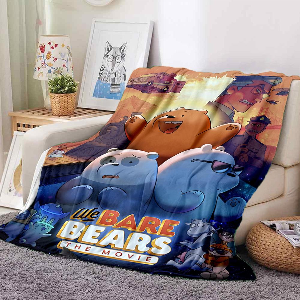 1pc We Bare Bears Cozy Print Blanket - Lightweight Warm Flannel Throw Blanket For Sofa, Bed, Living Room, Office, Outdoor Travel 04 130cmx150cm
1pc We Bare Bears Cozy Print Blanket - Lightweight Warm Flannel Throw Blanket For Sofa, Bed, Living Room, Office, Outdoor Travel 04 130cmx150cm