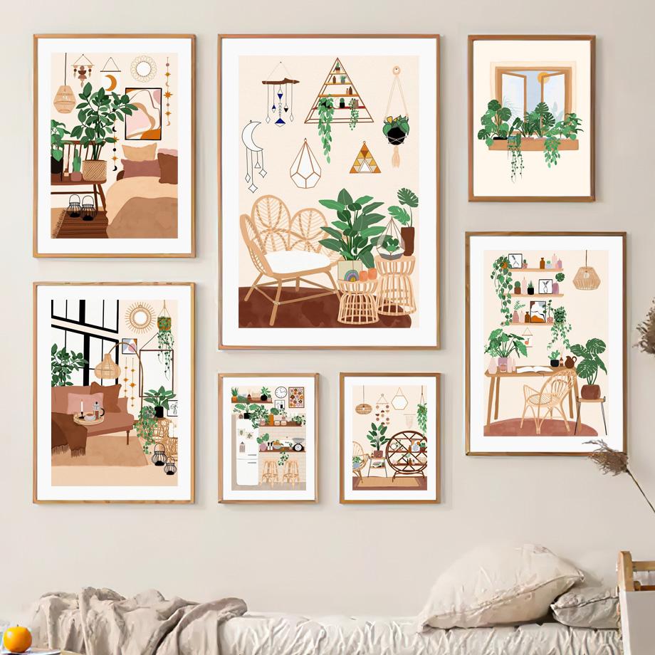 Boho Monstera Комнатное Растение Абстракция Стиль Жизни Настенная Живопись Холст Скандинавские Плакаты и Принты Для Декора Интерьера Гостиной 21cm×30cm NoFrame
Boho Monstera Комнатное Растение Абстракция Стиль Жизни Настенная Живопись Холст Скандинавские Плакаты и Принты Для Декора Интерьера Гостиной 21cm×30cm NoFrame
