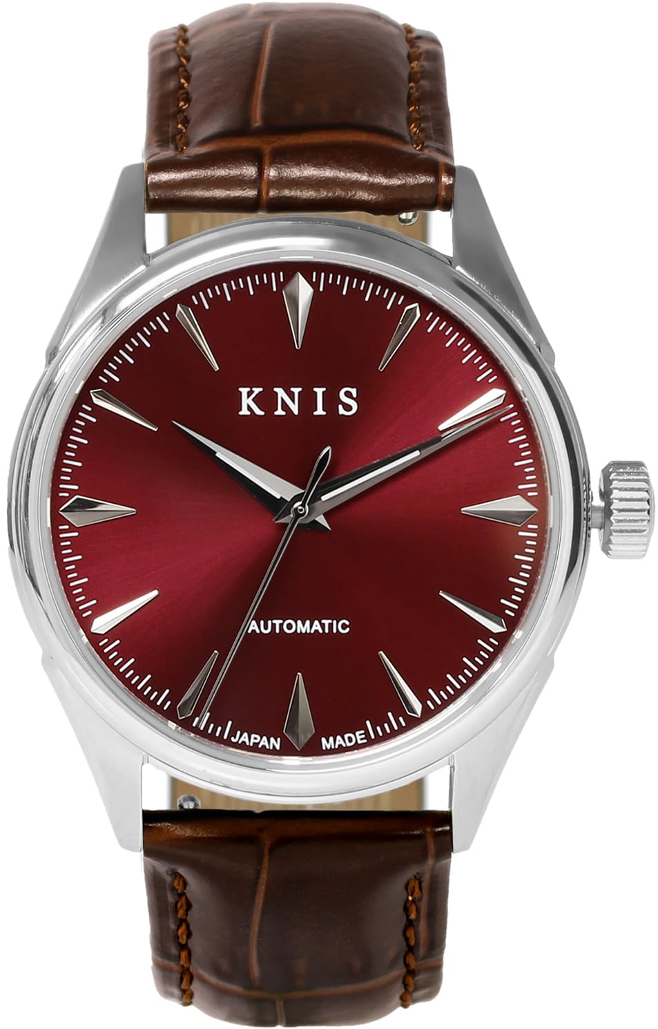 Автоматичний годинник KNIS Varnish Made in Japan, сапфірове скло, 10 ATM, водостійкий, механічний, винно-червоний, коричневий, шкіряний чоловічий KN001-RDBRLE червоний
Автоматичний годинник KNIS Varnish Made in Japan, сапфірове скло, 10 ATM, водостійкий, механічний, винно-червоний, коричневий, шкіряний чоловічий KN001-RDBRLE червоний