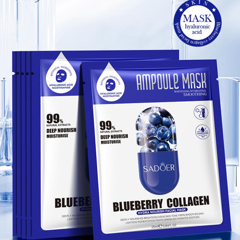 Питательная маска Fruit Series SADOER Hydrating Moisturizing Увлажняющая увлажняющая маска 1
Питательная маска Fruit Series SADOER Hydrating Moisturizing Увлажняющая увлажняющая маска 1