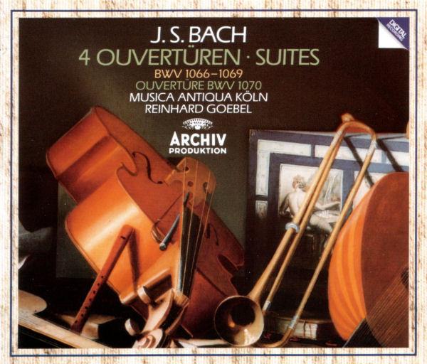 CD BACH, JS, GOEBEL; ANCIENT MUSIC OF - Bach: 4 Overtures 4156712 Archiv Produkti 1986 Germany Classical Used
CD BACH, JS, GOEBEL; ANCIENT MUSIC OF - Bach: 4 Overtures 4156712 Archiv Produkti 1986 Germany Classical Used