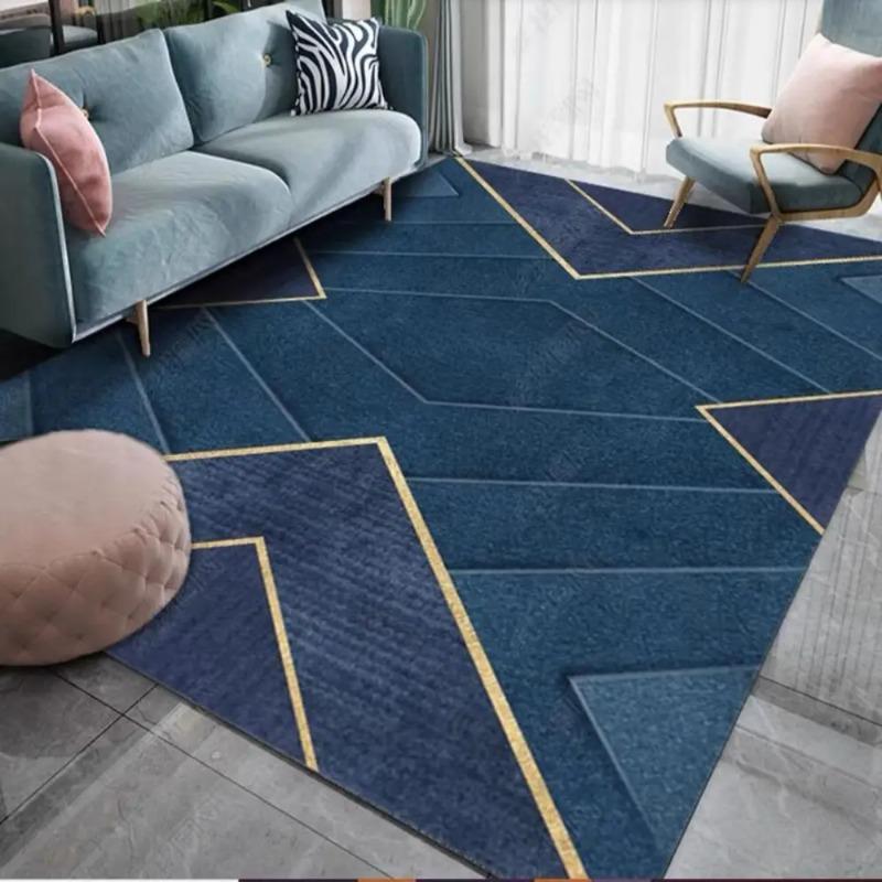 Elegant Blue Gold Area Rugs Geometric Butterfly Circle Design Luxury Bedroom Living Room Carpets for Modern Home Interior Decor 40x60cm
Elegant Blue Gold Area Rugs Geometric Butterfly Circle Design Luxury Bedroom Living Room Carpets for Modern Home Interior Decor 40x60cm