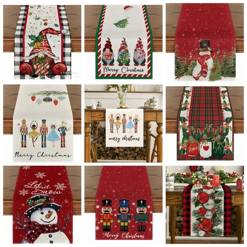 Rectangle Christmas Table Flag Snowman Printed Tablecloth Table decoration Table Mat Gift
Rectangle Christmas Table Flag Snowman Printed Tablecloth Table decoration Table Mat Gift