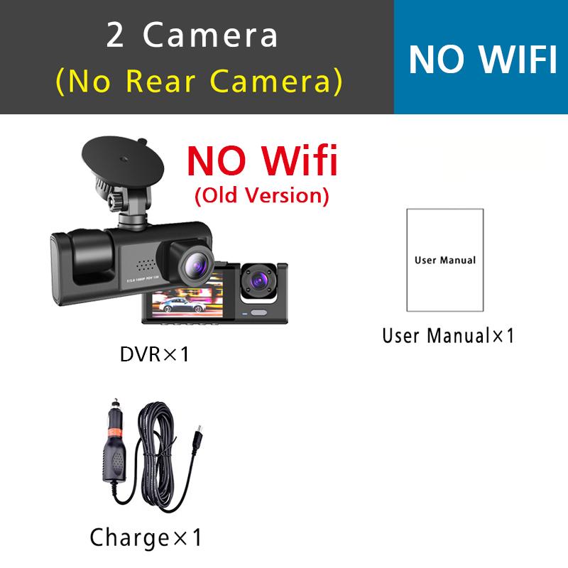 Car WiFi Dash Cam 3 Cameras FHD 1080P Video Recorder 3 Channel Front Rear View Night Vision Black Box DVR for Vehicle Safety None
Car WiFi Dash Cam 3 Cameras FHD 1080P Video Recorder 3 Channel Front Rear View Night Vision Black Box DVR for Vehicle Safety None