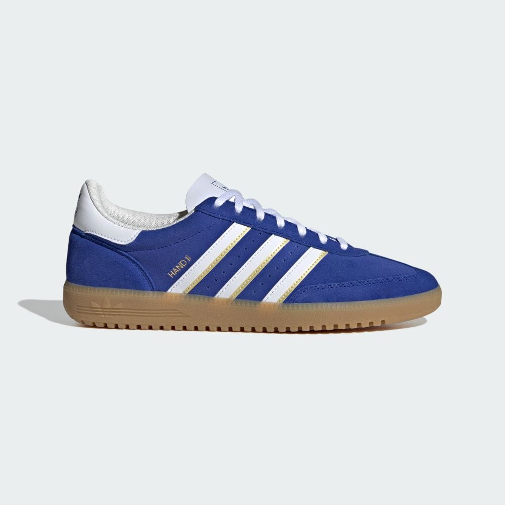 Adidas HAND 2 полутвердые синие кроссовки ORIGINALS унисекс T Toe Shoes ID2115 полутвердые синие / обувь белая / матовое золото
Adidas HAND 2 полутвердые синие кроссовки ORIGINALS унисекс T Toe Shoes ID2115 полутвердые синие / обувь белая / матовое золото