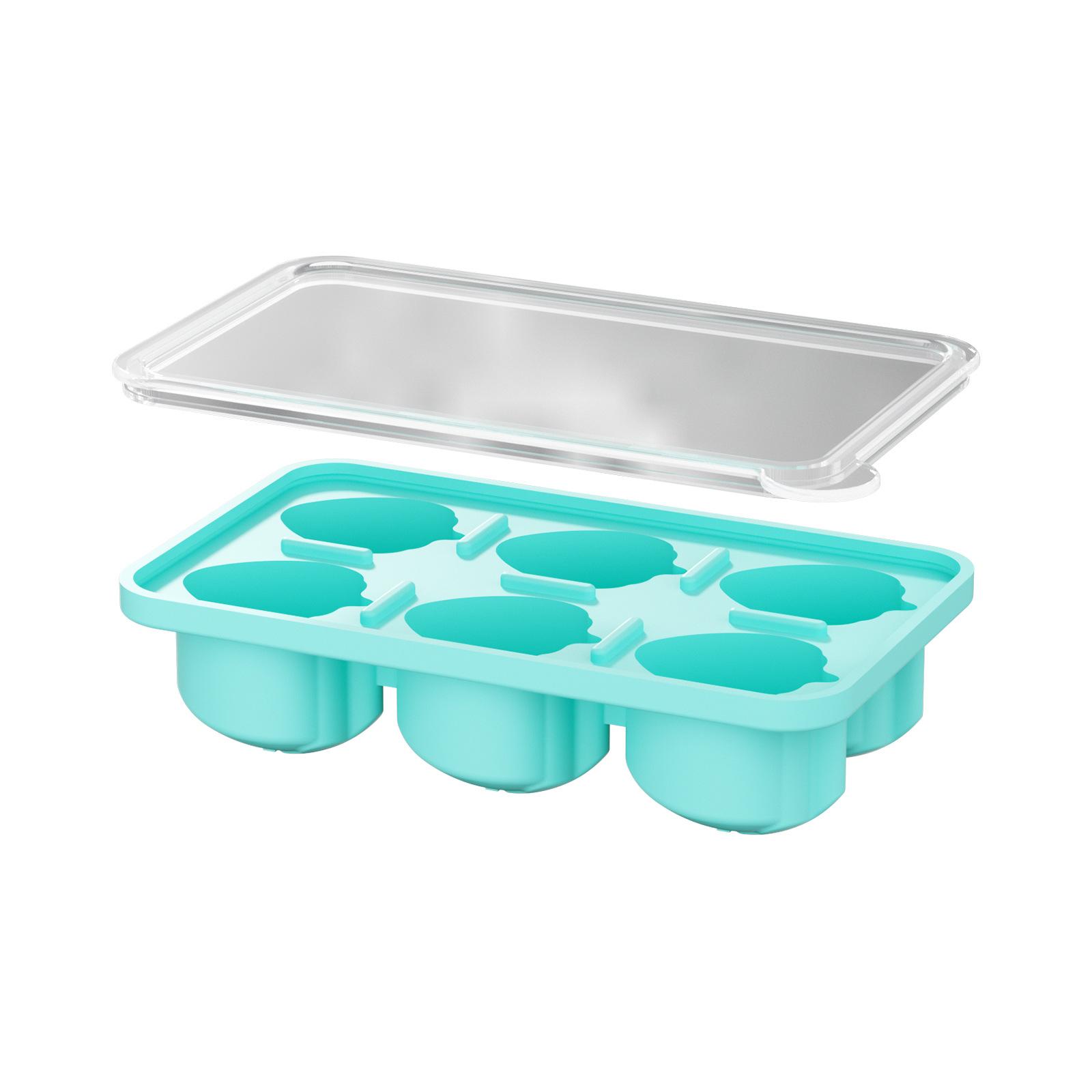 Food-grade ice grid mold upgraded summer 6-grid strawberry DIY ice cube artifact with lid easy demoulding синий
Food-grade ice grid mold upgraded summer 6-grid strawberry DIY ice cube artifact with lid easy demoulding синий