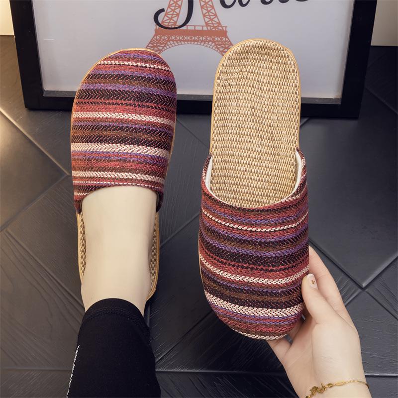 Breathable Linen Slippers - Soft Sole for Men & Women, Fashionable Spring/Autumn Indoor Footwear 24 (EU 35-36)
Breathable Linen Slippers - Soft Sole for Men & Women, Fashionable Spring/Autumn Indoor Footwear 24 (EU 35-36)