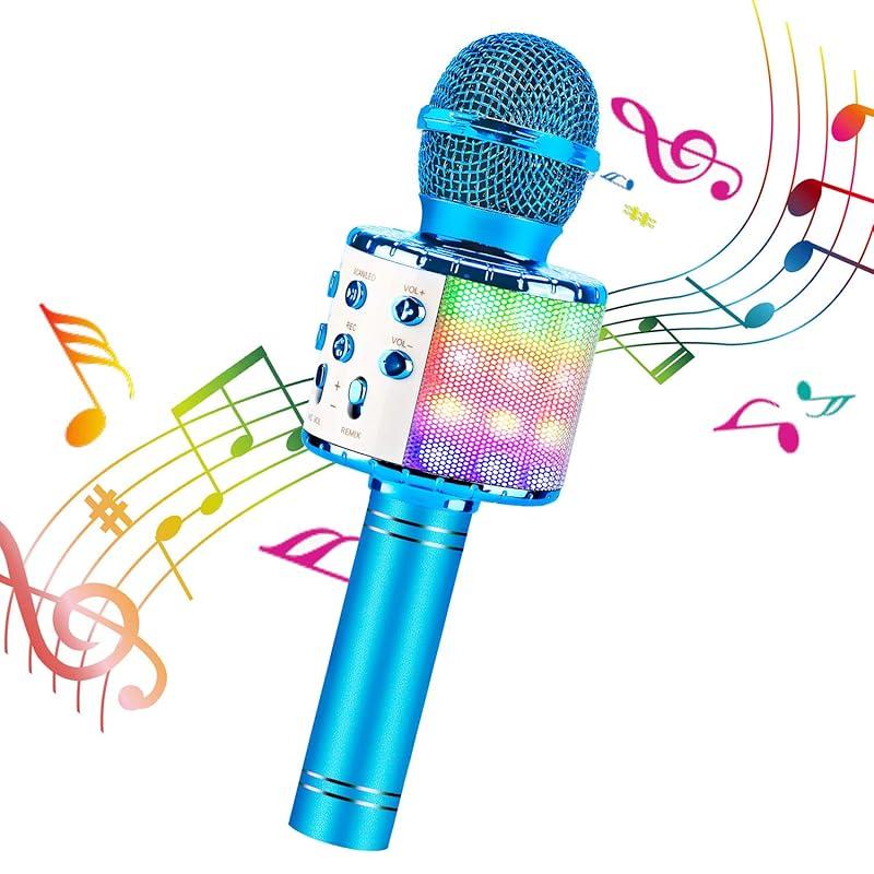 ShinePick karaoke microphone Bluetooth microphone Recordable wireless microphone noise canceling Equipped with echo function & accompaniment function
ShinePick karaoke microphone Bluetooth microphone Recordable wireless microphone noise canceling Equipped with echo function & accompaniment function