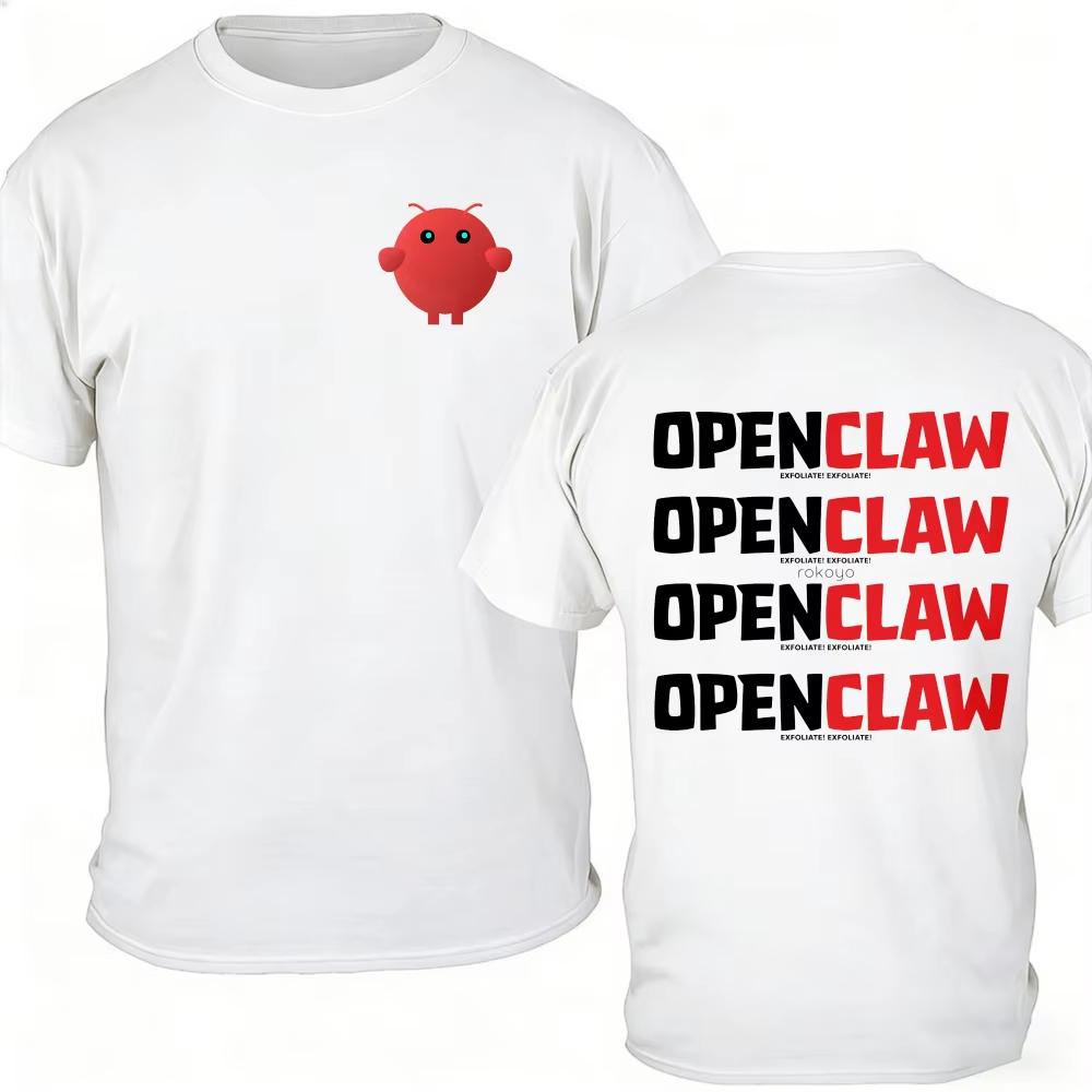 2026 OPENCLAW Red Lobster Logo Oversized TShirt Men Vintage Streetwear Hip Hop Graphic Tee Casual Cotton Short Sleeve Tops M
2026 OPENCLAW Red Lobster Logo Oversized TShirt Men Vintage Streetwear Hip Hop Graphic Tee Casual Cotton Short Sleeve Tops M