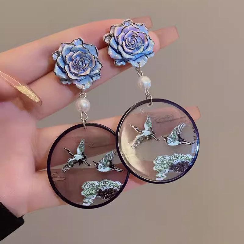 Модные серьги-гвоздики для женских украшений синий
Модные серьги-гвоздики для женских украшений синий