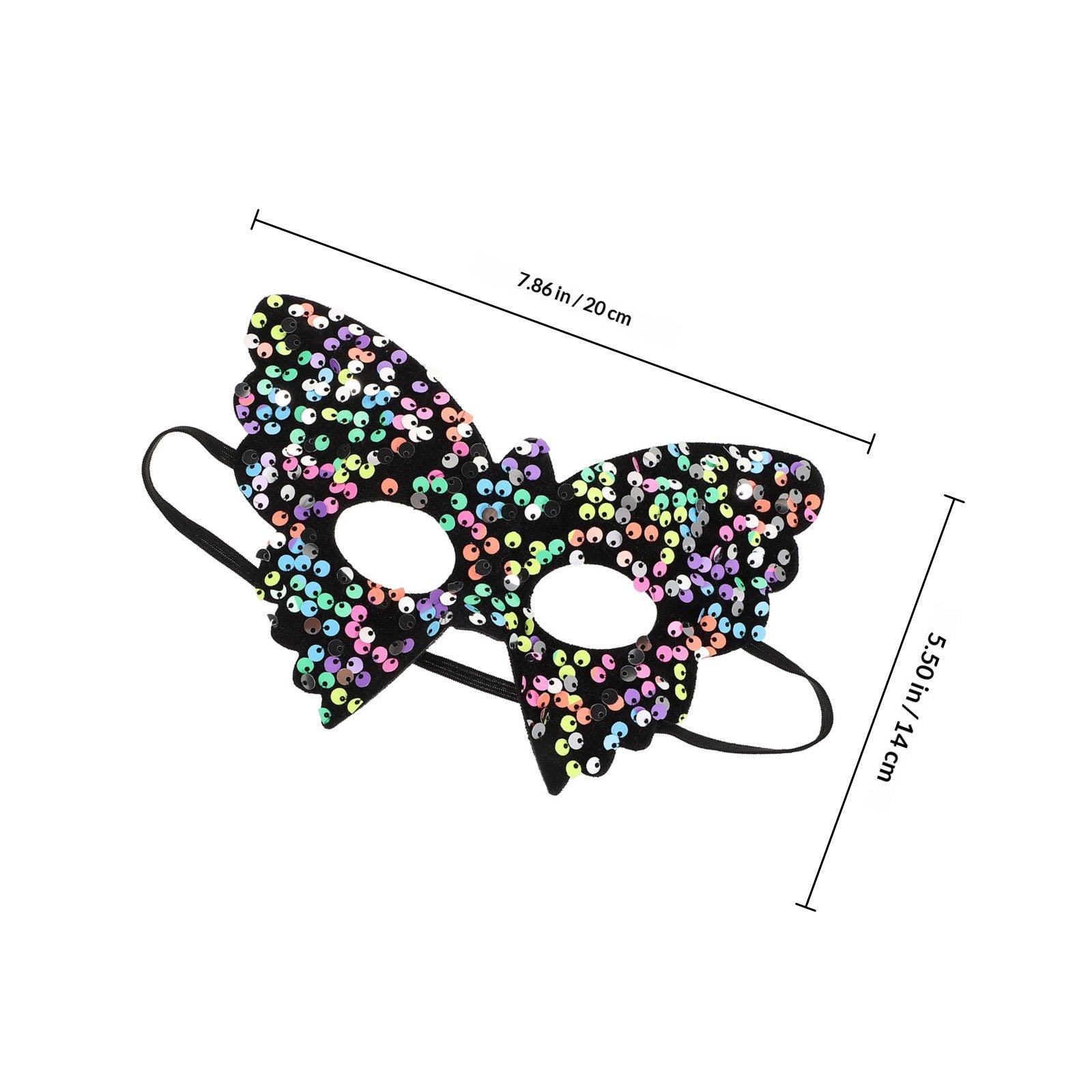 Women Masquerade Mask Venetian Inspired Sequin Half Face Mask for Party Carnival Mardi Gras Cosplay Decoration
Women Masquerade Mask Venetian Inspired Sequin Half Face Mask for Party Carnival Mardi Gras Cosplay Decoration