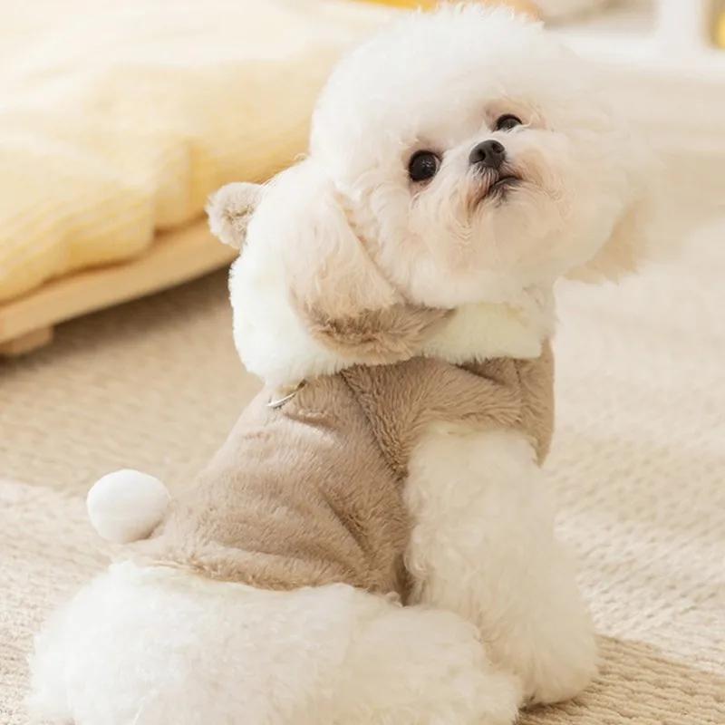 Chihuahua French Bulldog Bichon Thicken Apparels Dog Fleece Coat Cute Bear Winter Dog Jacket Outdoor Warm Clothes for Small S коричневий
Chihuahua French Bulldog Bichon Thicken Apparels Dog Fleece Coat Cute Bear Winter Dog Jacket Outdoor Warm Clothes for Small S коричневий