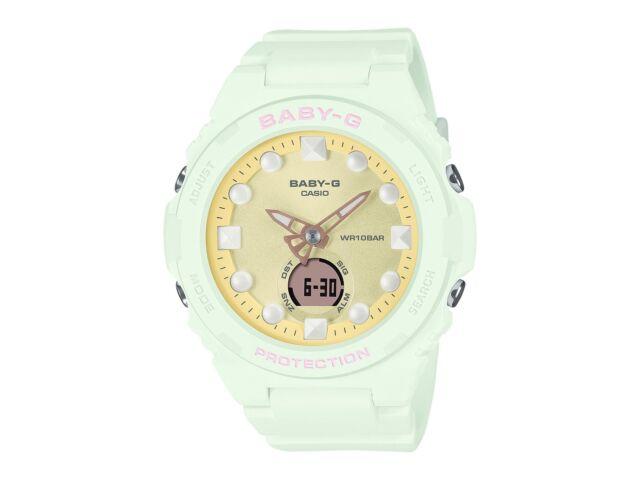Casio BABY-G BGA-320FH-3AJF Аналоговые цифровые часы с поляризованным циферблатом 42,4 мм, НОВЫЕ
Casio BABY-G BGA-320FH-3AJF Аналоговые цифровые часы с поляризованным циферблатом 42,4 мм, НОВЫЕ