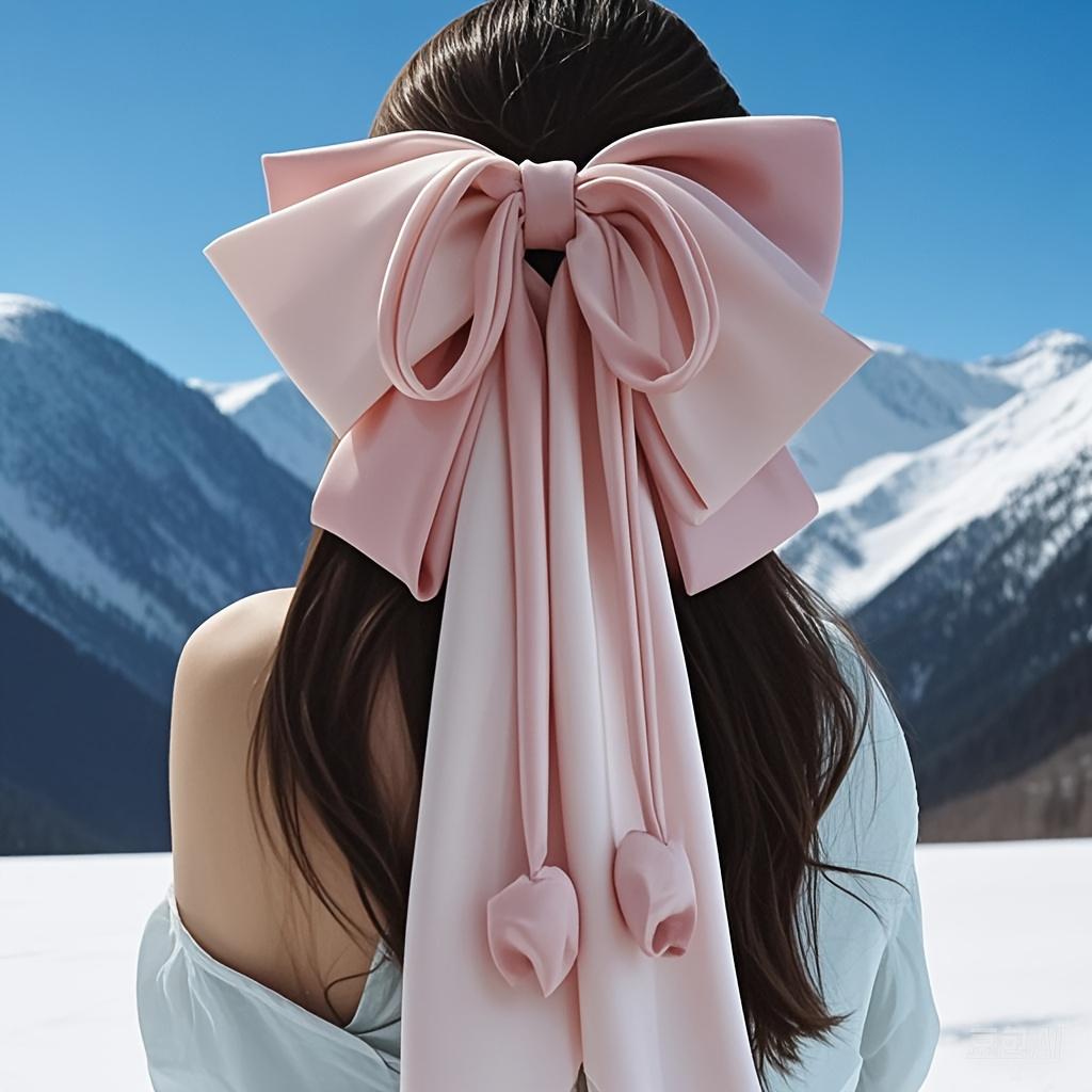 1PC Spring and Summer Sweet Light Luxury High-end Bow Spring Clip, Sweet, Light Luxury Elegant Bow Tie
1PC Spring and Summer Sweet Light Luxury High-end Bow Spring Clip, Sweet, Light Luxury Elegant Bow Tie