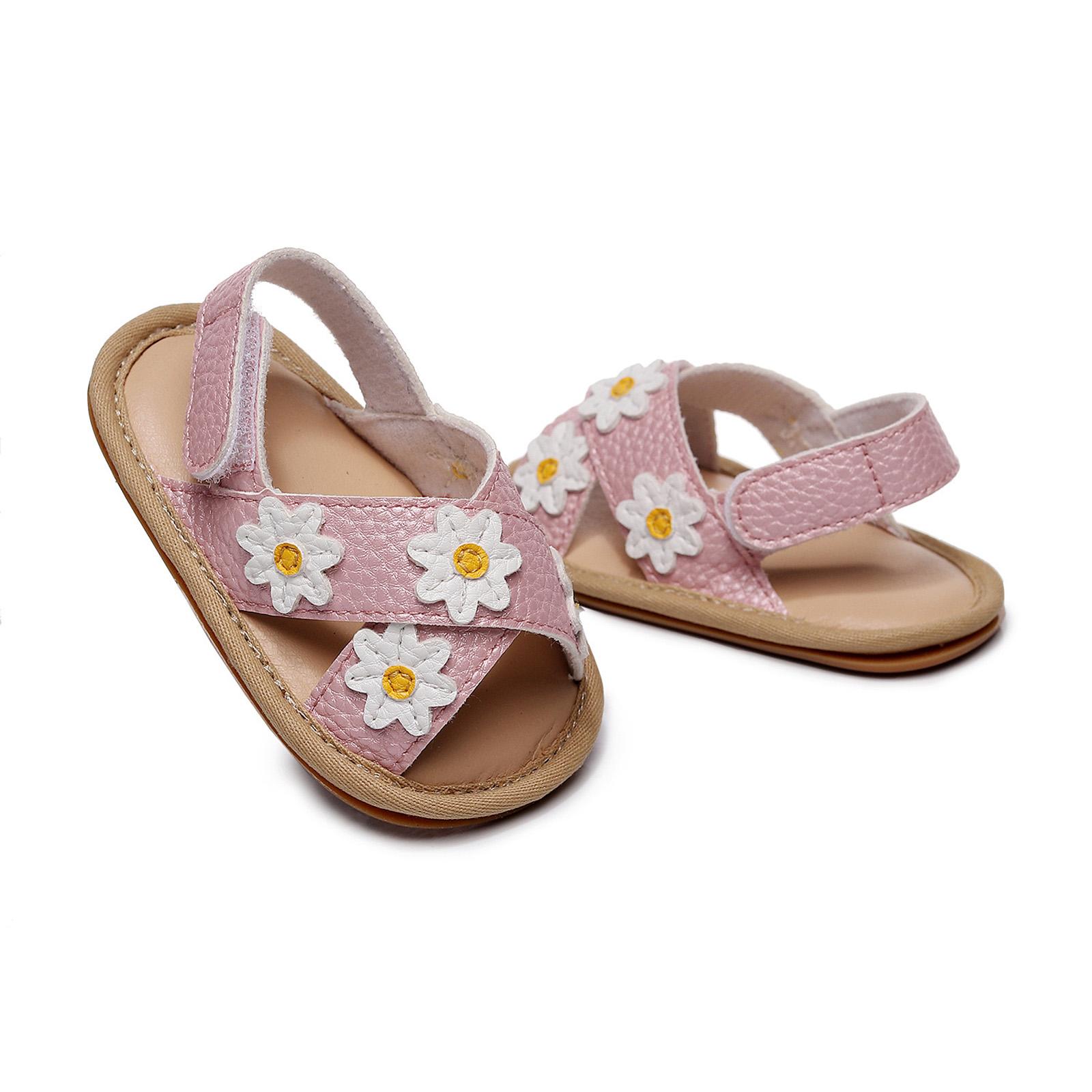 Citgeett Summer Infant Baby Girls Anti-slip Flat Shoes Floral Pattern Soft Sole Sandals White/ Golden/ Pink 0-6 Months
Citgeett Summer Infant Baby Girls Anti-slip Flat Shoes Floral Pattern Soft Sole Sandals White/ Golden/ Pink 0-6 Months