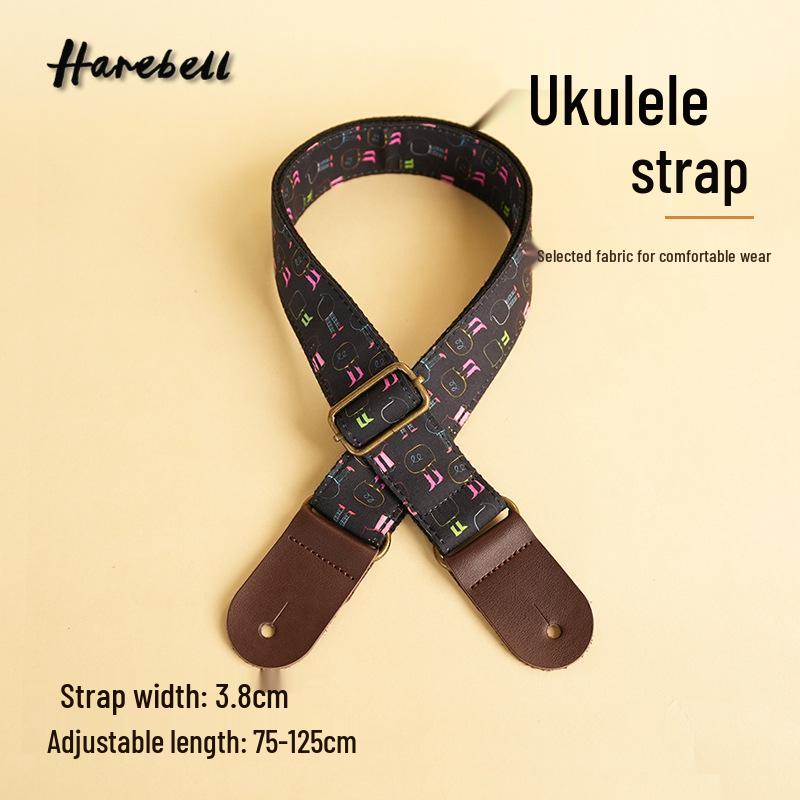 Adjustable 5cm Wide Faux Leather Guitar Strap with Metal Buckles - Classic Black Rock Style Night Talk
Adjustable 5cm Wide Faux Leather Guitar Strap with Metal Buckles - Classic Black Rock Style Night Talk