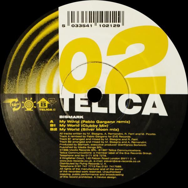 12-дюймовая пластинка BISMARK My World TELICA2 Telica 1997 США, танцевальная электроника, б/у
12-дюймовая пластинка BISMARK My World TELICA2 Telica 1997 США, танцевальная электроника, б/у