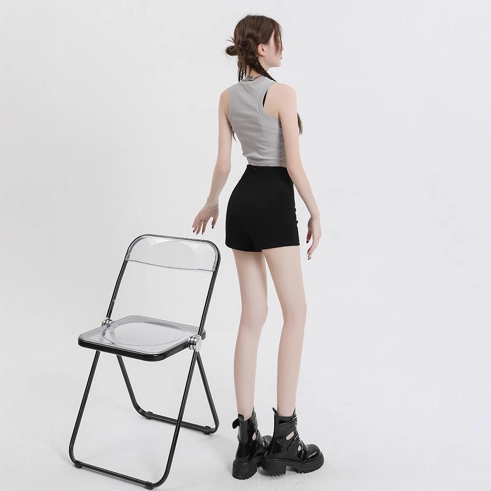 High Waist Black Summer Shorts for Women - Korean Style Anti-Exposure Hot Pants 3XL білий
High Waist Black Summer Shorts for Women - Korean Style Anti-Exposure Hot Pants 3XL білий
