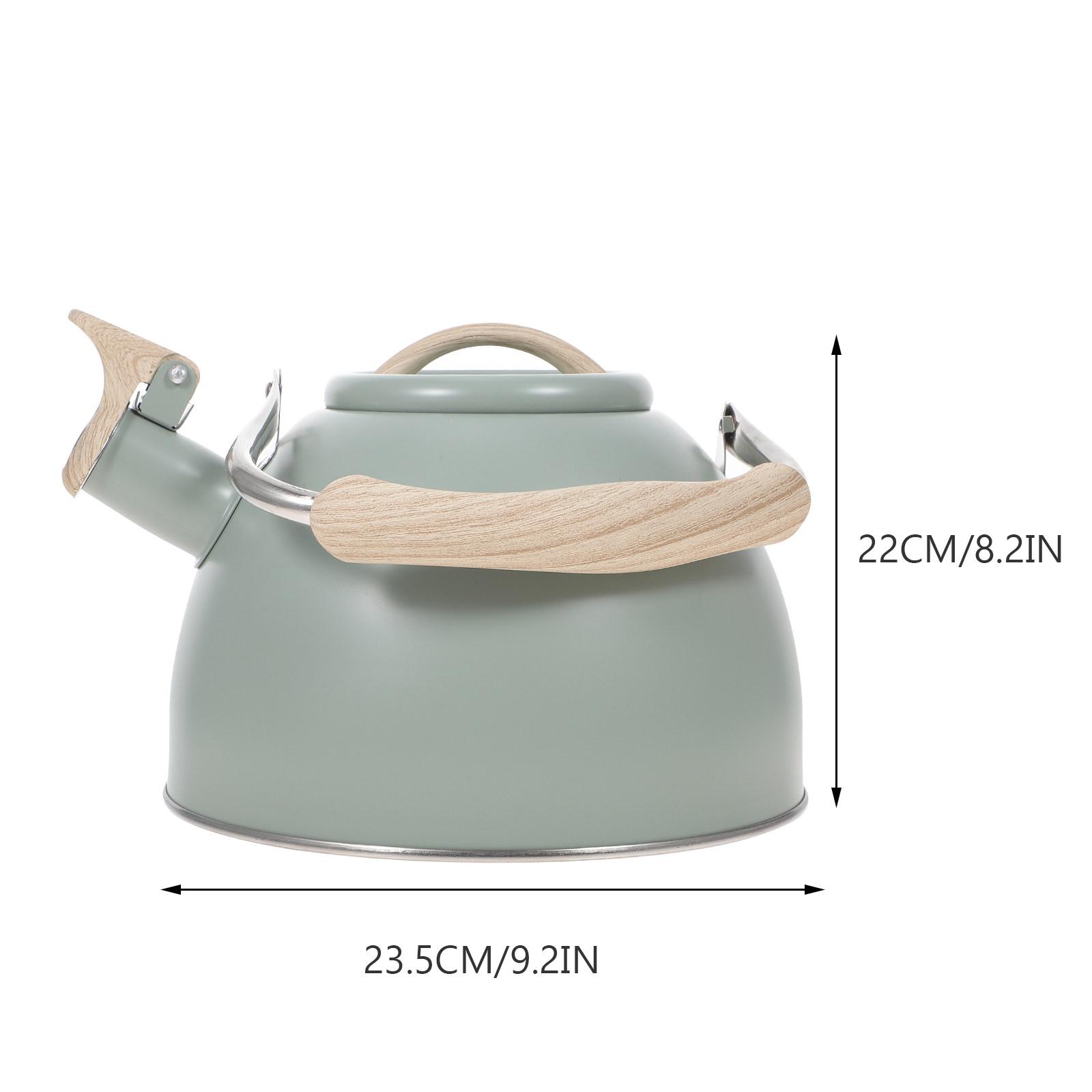 3L Portable Stainless Steel Whistling Kettle Stovetop Tea Pot for Camping Kitchen Home Use Wear Resistant Fast Heating Handle светло-зеленый
3L Portable Stainless Steel Whistling Kettle Stovetop Tea Pot for Camping Kitchen Home Use Wear Resistant Fast Heating Handle светло-зеленый