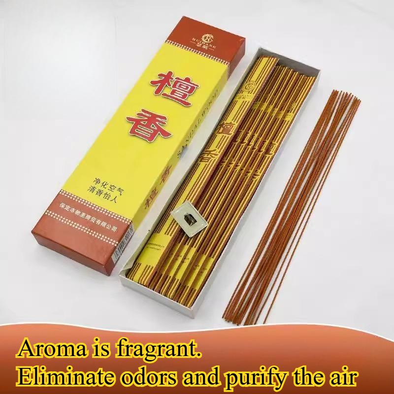 28CM Sandalwood Wick Incense Household Air Freshener Indoor Aromatherapy Odor Removal Air Purification Relaxation Meditation Sandalwood
28CM Sandalwood Wick Incense Household Air Freshener Indoor Aromatherapy Odor Removal Air Purification Relaxation Meditation Sandalwood