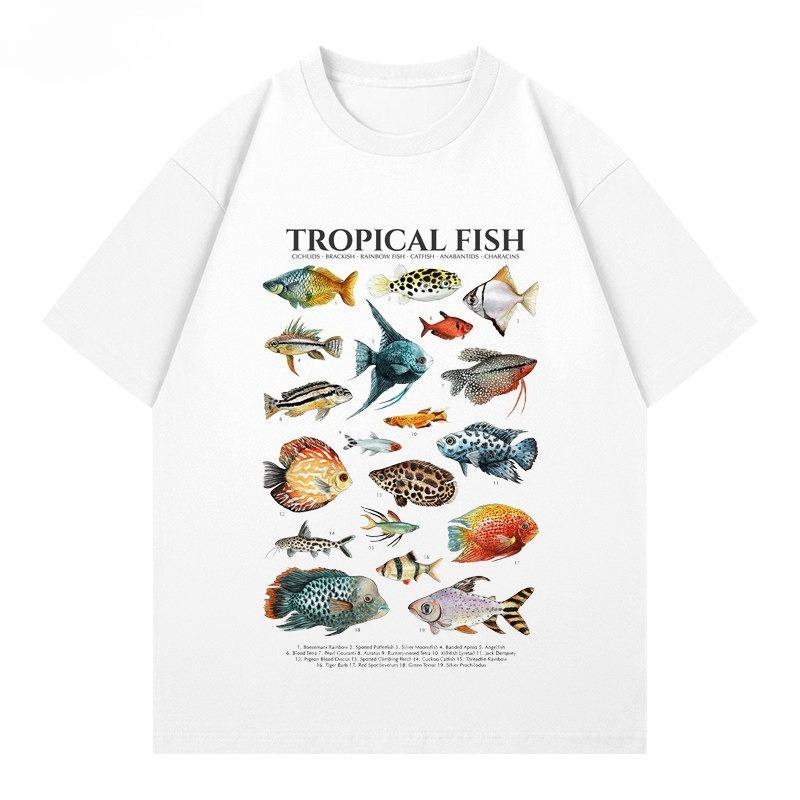 Tropical Fish Personalized Casual Tshirt Mens and Womens Luxury Brand Top M
Tropical Fish Personalized Casual Tshirt Mens and Womens Luxury Brand Top M