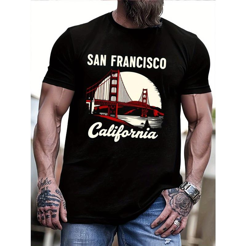 European sizes Men S San Francisco Golden Gate Bridge T-Shirt | Black Crewneck with Iconic Bridge Design, Regular Fit Casual California Pride Tee 2XL чёрный
European sizes Men S San Francisco Golden Gate Bridge T-Shirt | Black Crewneck with Iconic Bridge Design, Regular Fit Casual California Pride Tee 2XL чёрный