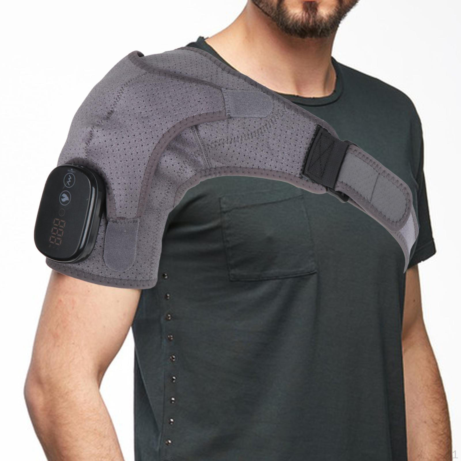 Подогреваемый компрессионный бандаж на плечо, согревающая подушка для расслабления мышц gray
Подогреваемый компрессионный бандаж на плечо, согревающая подушка для расслабления мышц gray