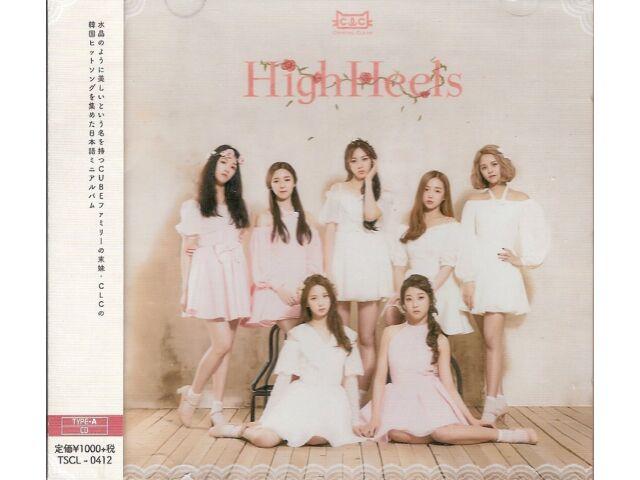 CLC High Heels, первая ограниченная серия, японская версия. Тип A CD TSCL-0412 K-Pop NEW
CLC High Heels, первая ограниченная серия, японская версия. Тип A CD TSCL-0412 K-Pop NEW