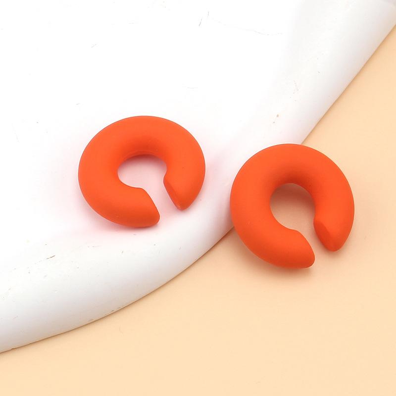 1 Pair Candy Color Round Acrylic Ear Clip Earrings for Women Fashion Simple Solid Color Cuff C-Shaped Earring Female Jewelry оранжевый
1 Pair Candy Color Round Acrylic Ear Clip Earrings for Women Fashion Simple Solid Color Cuff C-Shaped Earring Female Jewelry оранжевый