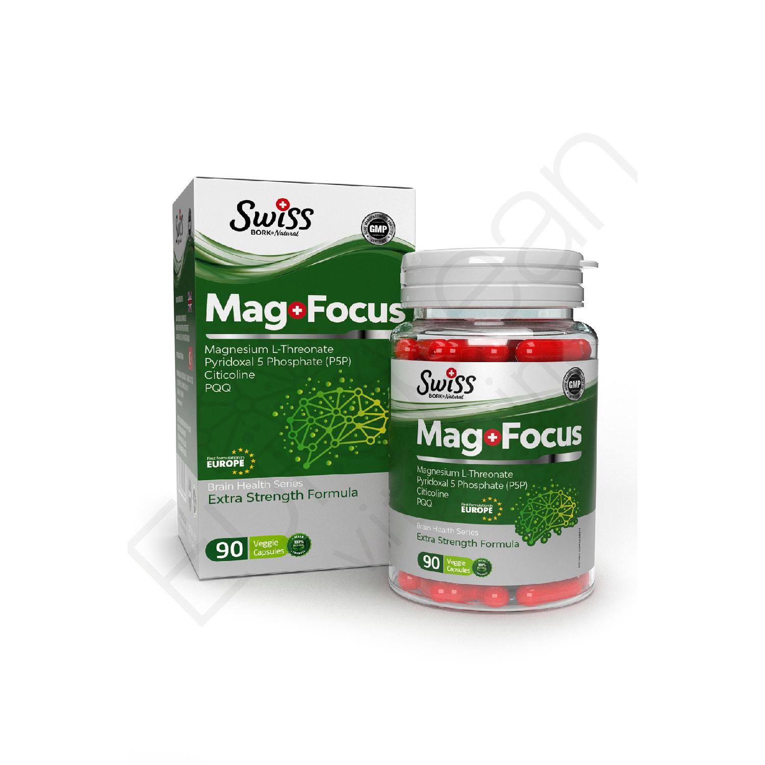 Swiss Bork Mag Focus 90 Capsule Magnesium L-theronate Pqq P5p Citicoline Magnesium Complex B6
Swiss Bork Mag Focus 90 Capsule Magnesium L-theronate Pqq P5p Citicoline Magnesium Complex B6