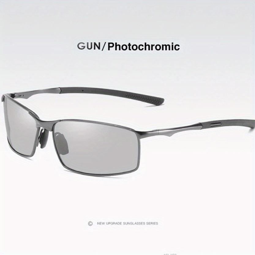 Фотохромные солнцезащитные очки для мужчин и женщин, зеркальные солнцезащитные очки для вождения, металлическая оправа, мужские защитные очки для водителя, антибликовые солнцезащитные очки
Фотохромные солнцезащитные очки для мужчин и женщин, зеркальные солнцезащитные очки для вождения, металлическая оправа, мужские защитные очки для водителя, антибликовые солнцезащитные очки