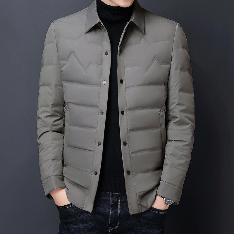 Shirt collar jacket down jacket men s short middle and young business lapel casual dad outfit white duck down jacket 4XL серебряный серый
Shirt collar jacket down jacket men s short middle and young business lapel casual dad outfit white duck down jacket 4XL серебряный серый