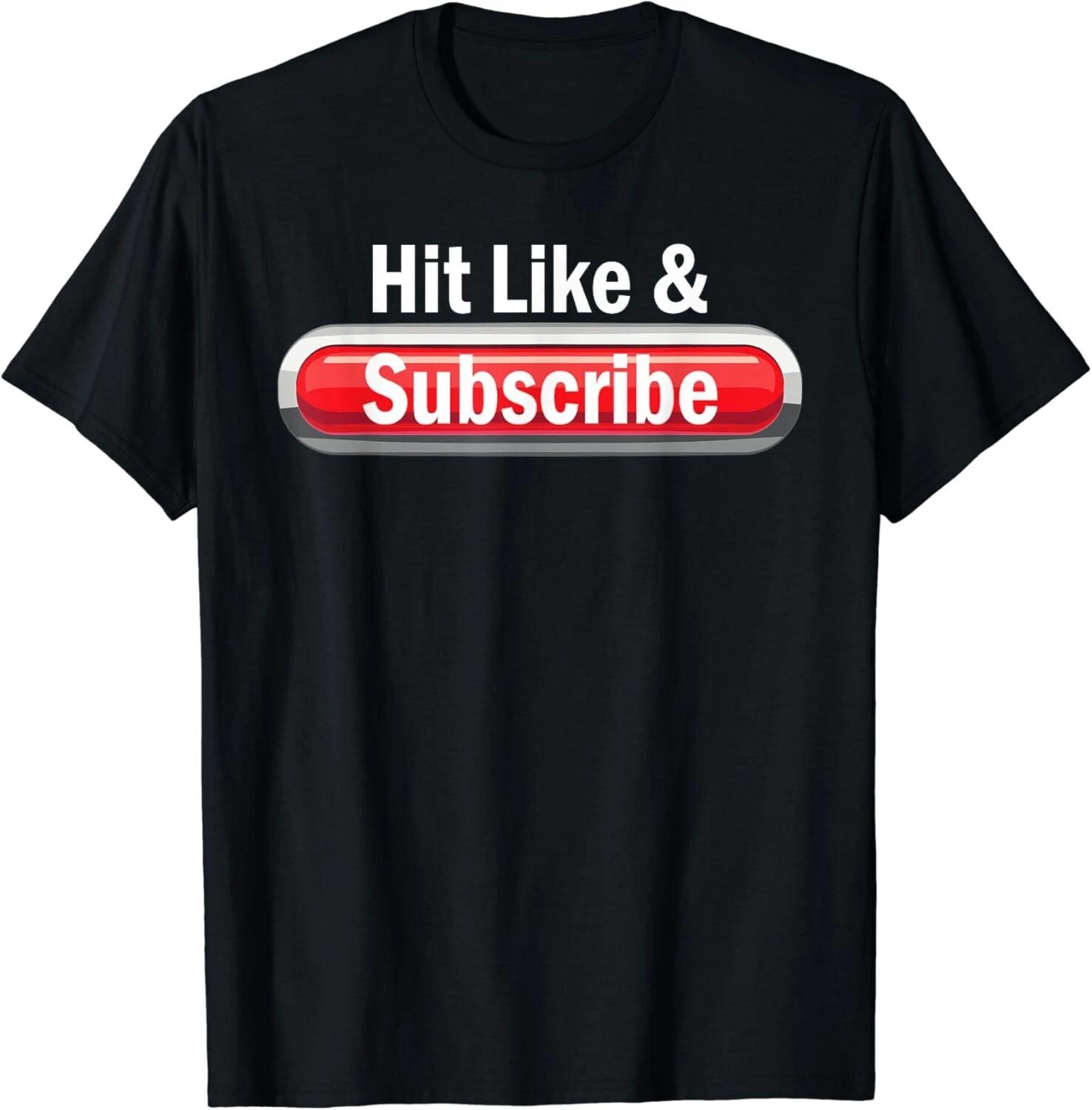 Hit Like and Subscribe Creator Video Livestream Blogging Gift Unisex T-Shirt 3XL
Hit Like and Subscribe Creator Video Livestream Blogging Gift Unisex T-Shirt 3XL