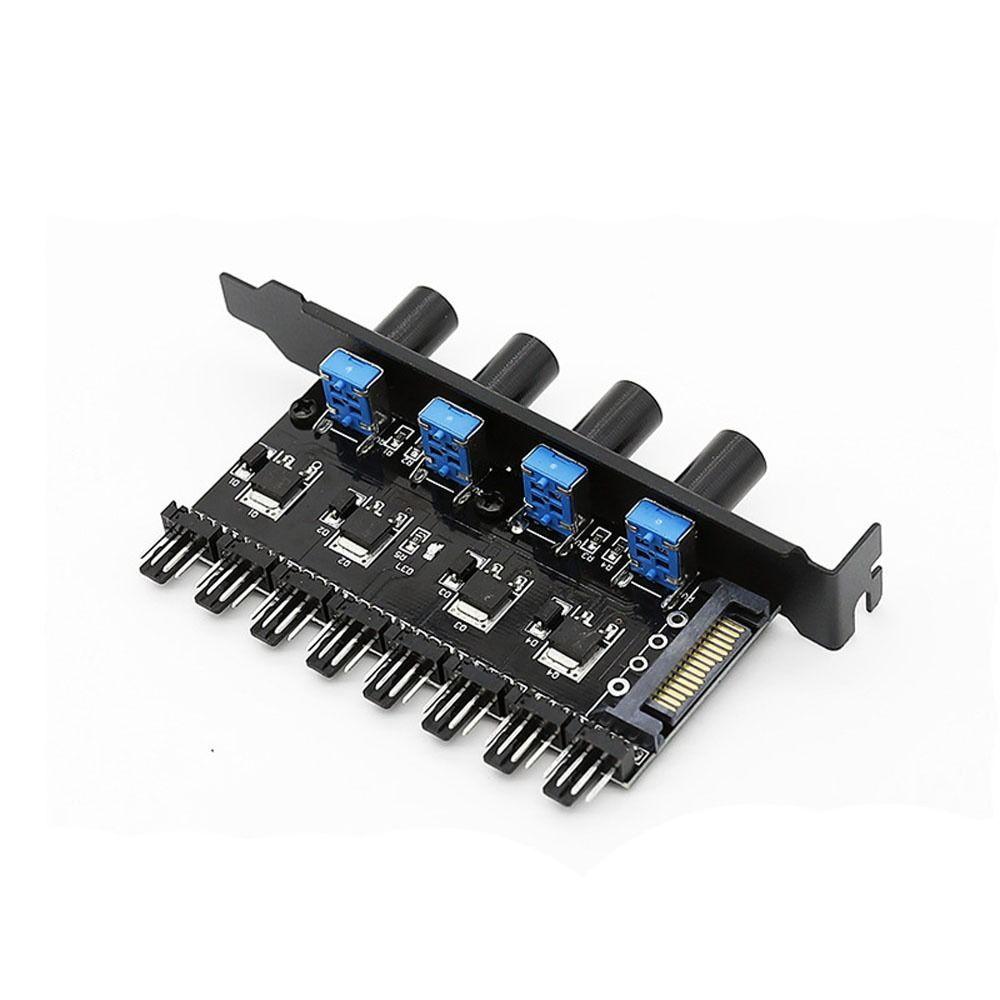 Cables 8 Channels SATA Adapter Splitter Cooling Fan Hub Speed Controller PC Fan Hub Radiator
Cables 8 Channels SATA Adapter Splitter Cooling Fan Hub Speed Controller PC Fan Hub Radiator