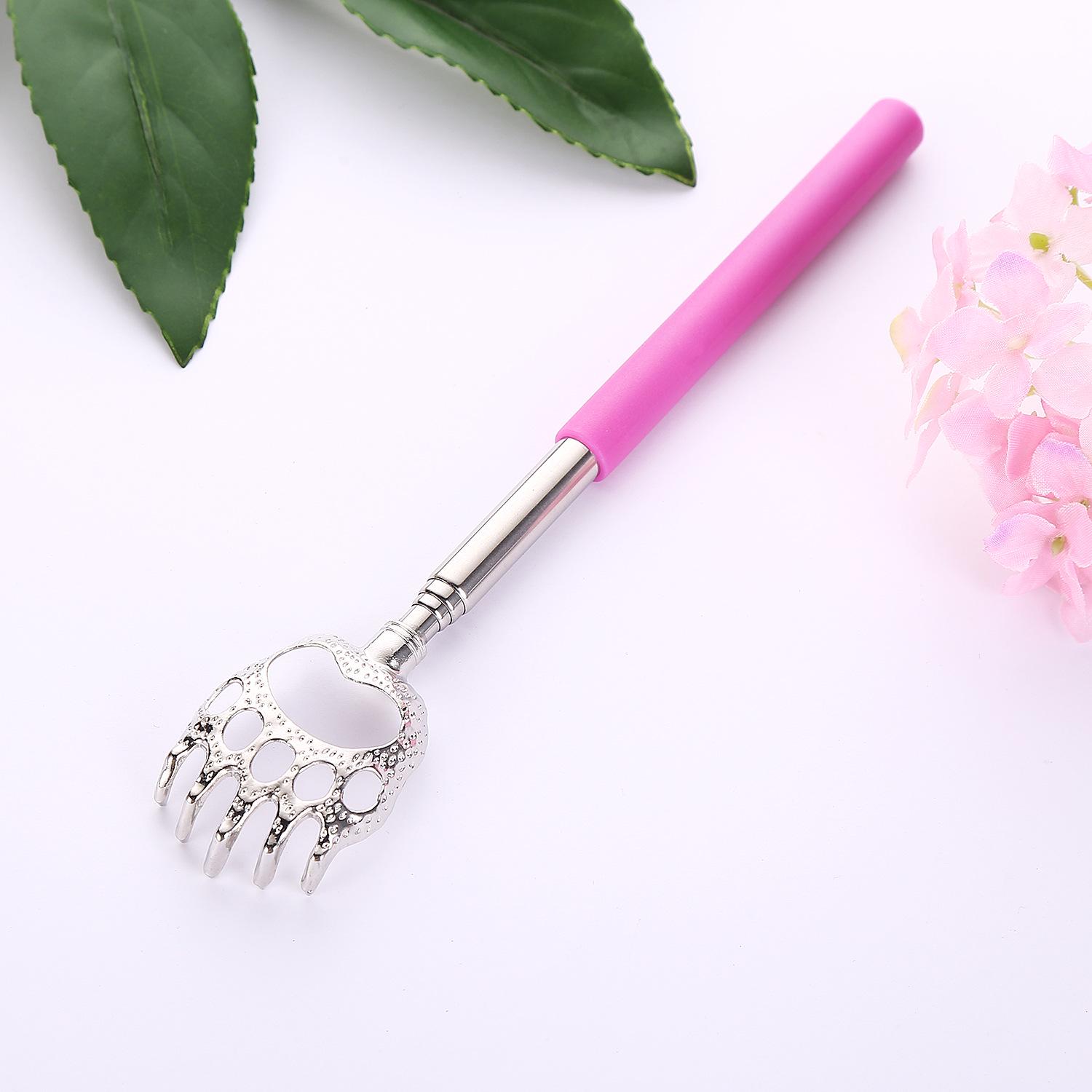 Retractable Stainless Steel Bear Claw Back Scratcher Massager рожевий
Retractable Stainless Steel Bear Claw Back Scratcher Massager рожевий