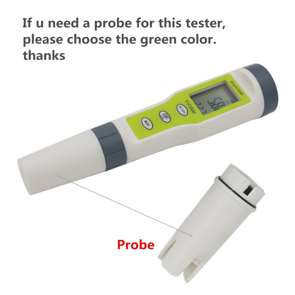 PH meter Replacement Glass Probe Electrode for PH/TDS/EC/Temperature Meter зелений
PH meter Replacement Glass Probe Electrode for PH/TDS/EC/Temperature Meter зелений