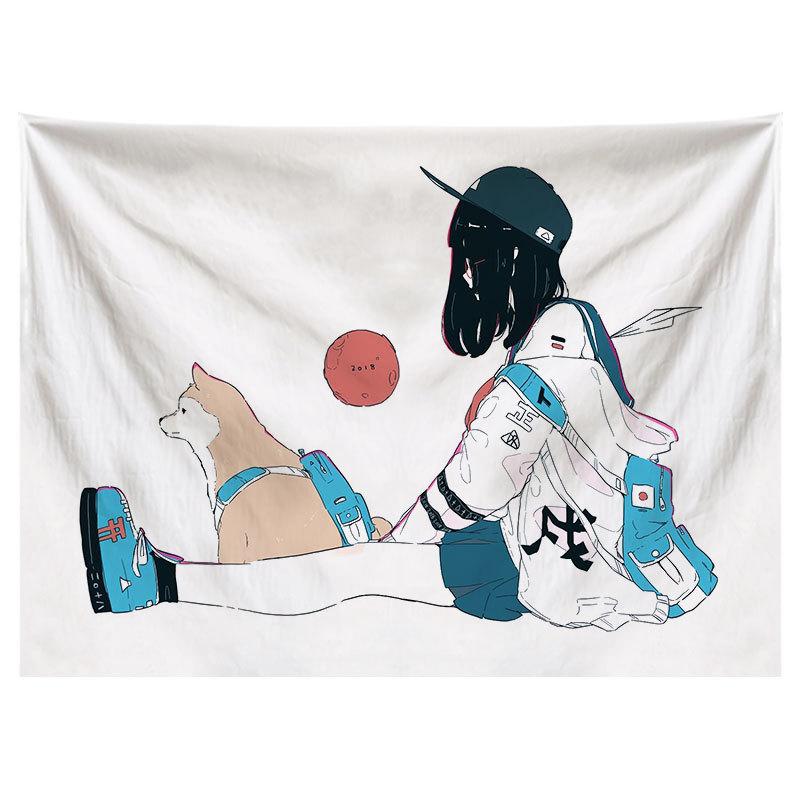 Аниме гобелен, украшение, милое украшение для комнаты, розовая девушка, настенная ткань, занавески для спальни в общежитии, 230x180 см 150x100cm
Аниме гобелен, украшение, милое украшение для комнаты, розовая девушка, настенная ткань, занавески для спальни в общежитии, 230x180 см 150x100cm