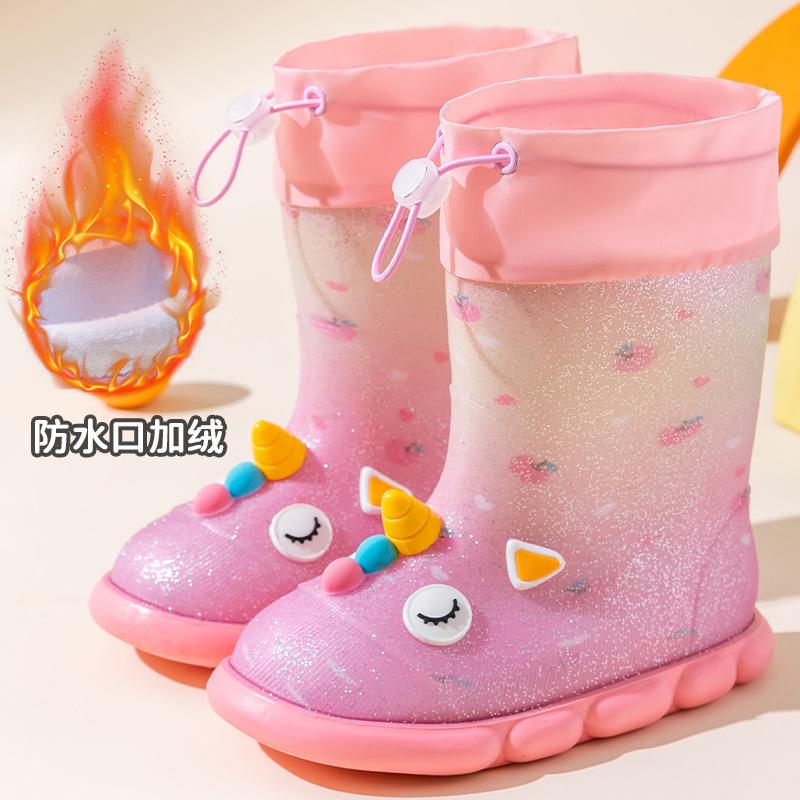 Cartoon Mid-Calf Unicorn Waterproof Boots for Children, Padded Warm Rain Boots for Girls, Student Outdoor Non-Slip Water Shoes 200mm(Suggest ordering
Cartoon Mid-Calf Unicorn Waterproof Boots for Children, Padded Warm Rain Boots for Girls, Student Outdoor Non-Slip Water Shoes 200mm(Suggest ordering