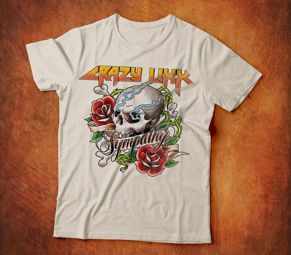 Hot! Crazy Lixx Band Sympathy Cotton White All Size T Shirt For Men UR132 Unisex T-Shirt M
Hot! Crazy Lixx Band Sympathy Cotton White All Size T Shirt For Men UR132 Unisex T-Shirt M