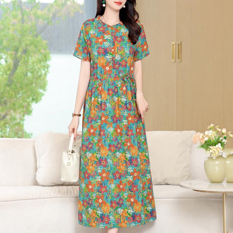 Women s Plus Size Floral Print Midi Dress, Short Sleeve Casual Dress (XL-5XL) 5XL
Women s Plus Size Floral Print Midi Dress, Short Sleeve Casual Dress (XL-5XL) 5XL