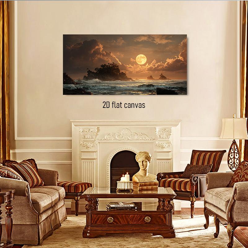 1pcs This sea view canvas decoration painting is themed around the sea under the sunset, with a warm and peaceful overall color (as the picture,50x100cm No Frame)
1pcs This sea view canvas decoration painting is themed around the sea under the sunset, with a warm and peaceful overall color (as the picture,50x100cm No Frame)