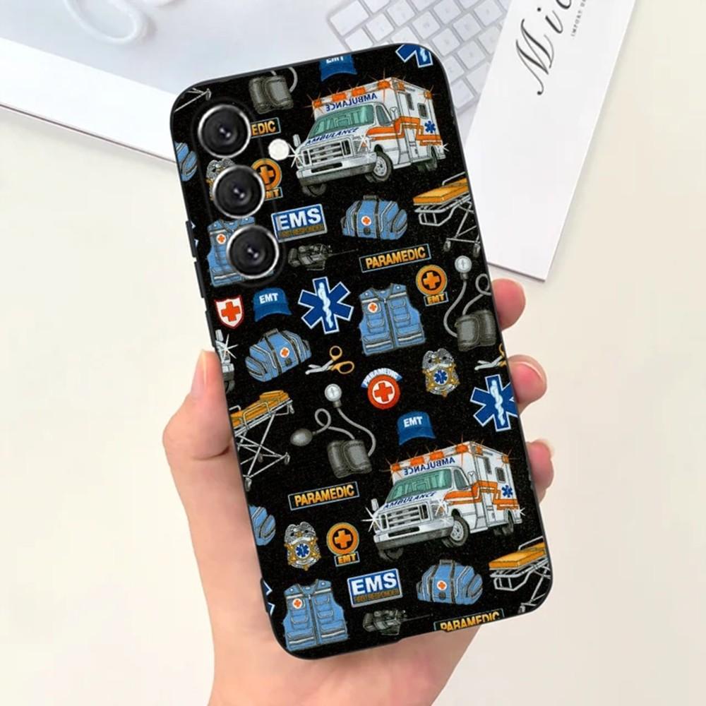 EMT EMS Ambulance Phone Case For Samsung S21,S22 Ultra,S20,S30 plus,S22 plus,S23,S30 ultra 5G Silicone Cover Samsung S205G
EMT EMS Ambulance Phone Case For Samsung S21,S22 Ultra,S20,S30 plus,S22 plus,S23,S30 ultra 5G Silicone Cover Samsung S205G