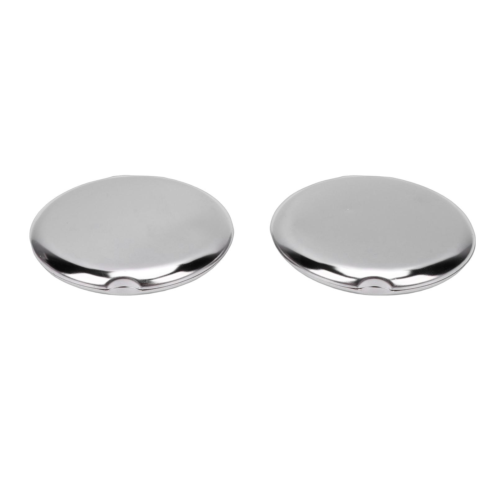 Stainless Steel Mirror Double Sided Portable Folding Unbreakable Makeup Mirror Portable Mirror for Purse Pocket
Stainless Steel Mirror Double Sided Portable Folding Unbreakable Makeup Mirror Portable Mirror for Purse Pocket