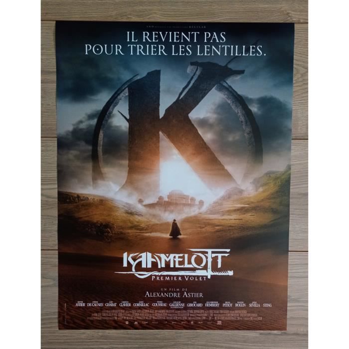 KAAMELOTT volet 1 Affiche Cinéma Originale Roulée Petit format 53x40cm Alexandre ASTIER
KAAMELOTT volet 1 Affiche Cinéma Originale Roulée Petit format 53x40cm Alexandre ASTIER